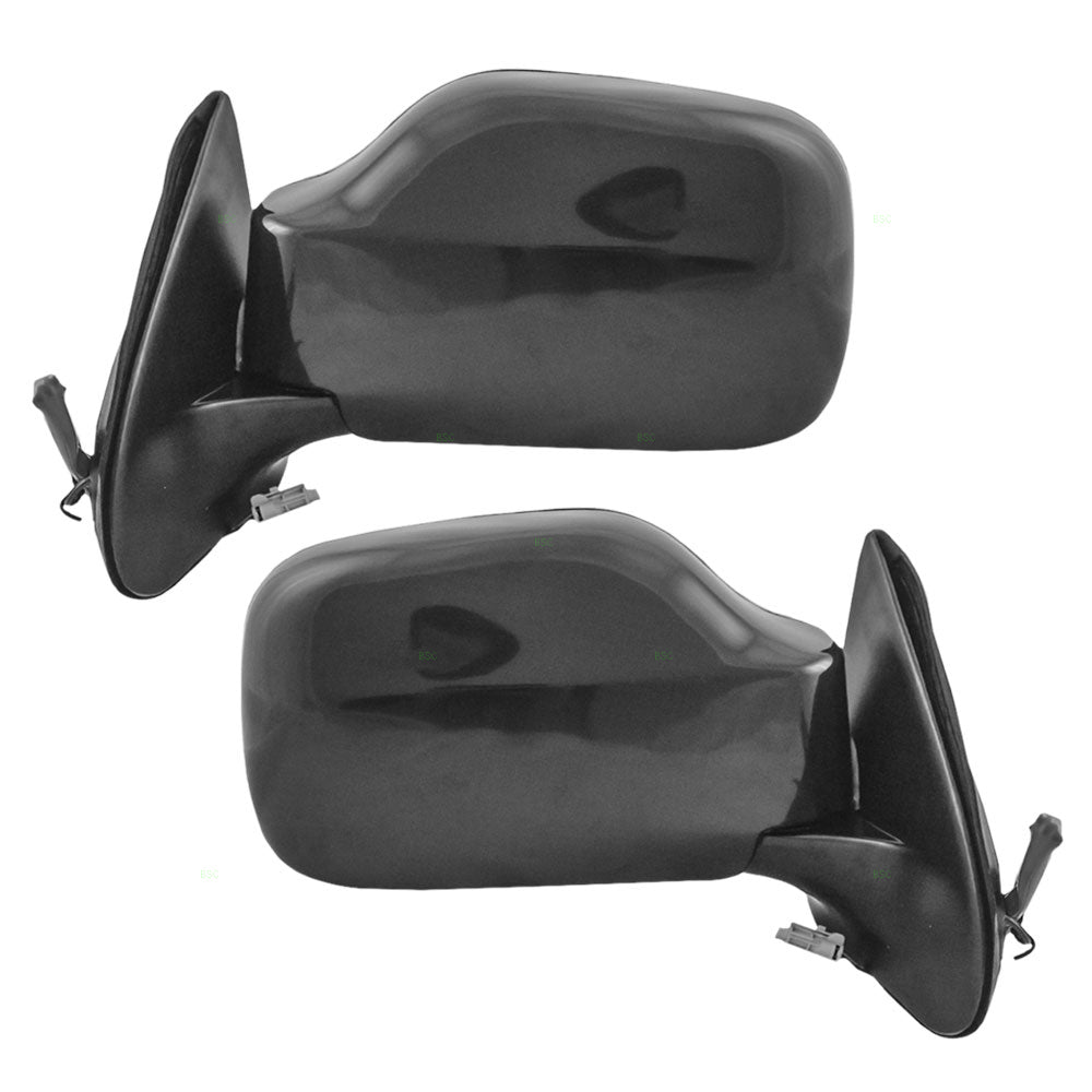 Brock Replacement Driver and Passenger Power Side View Mirrors Compatible with 1994-1997 Passport Rodeo 1994 Amigo SUV 8970796589 8970796577