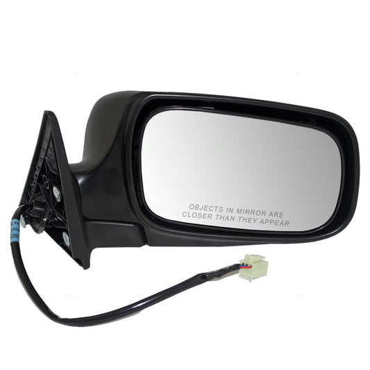 Passengers Side View Power Mirror Textured Assembly for 04-08 Subaru Forester