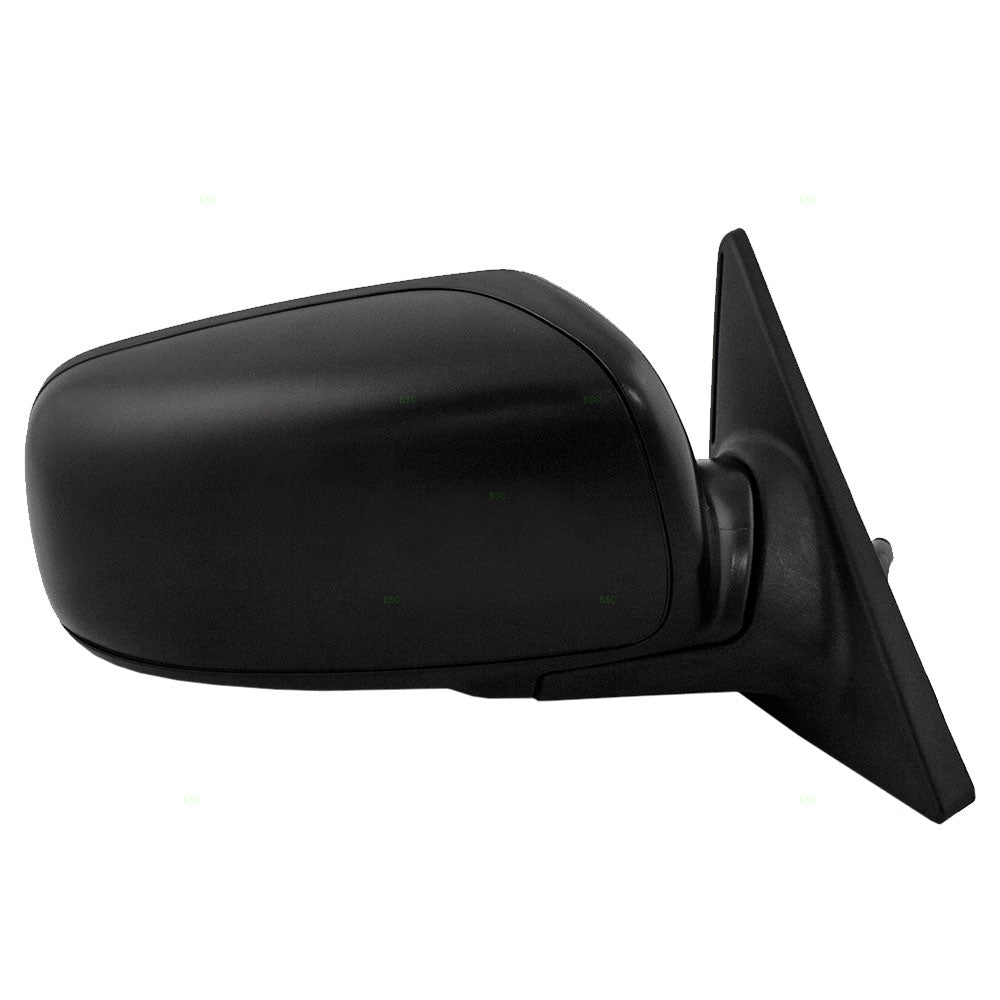 Passengers Side View Power Mirror Textured Assembly for 04-08 Subaru Forester