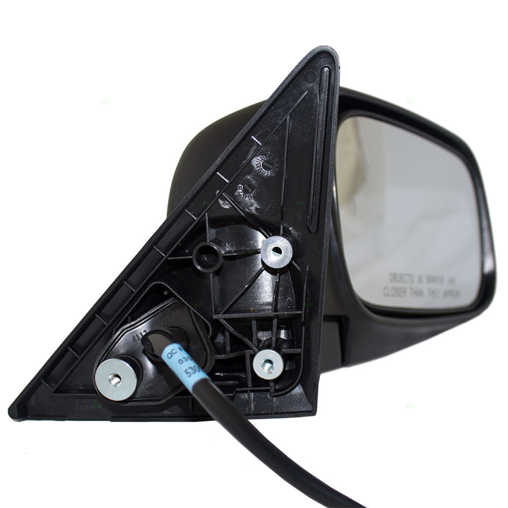 Passengers Side View Power Mirror Textured Assembly for 04-08 Subaru Forester