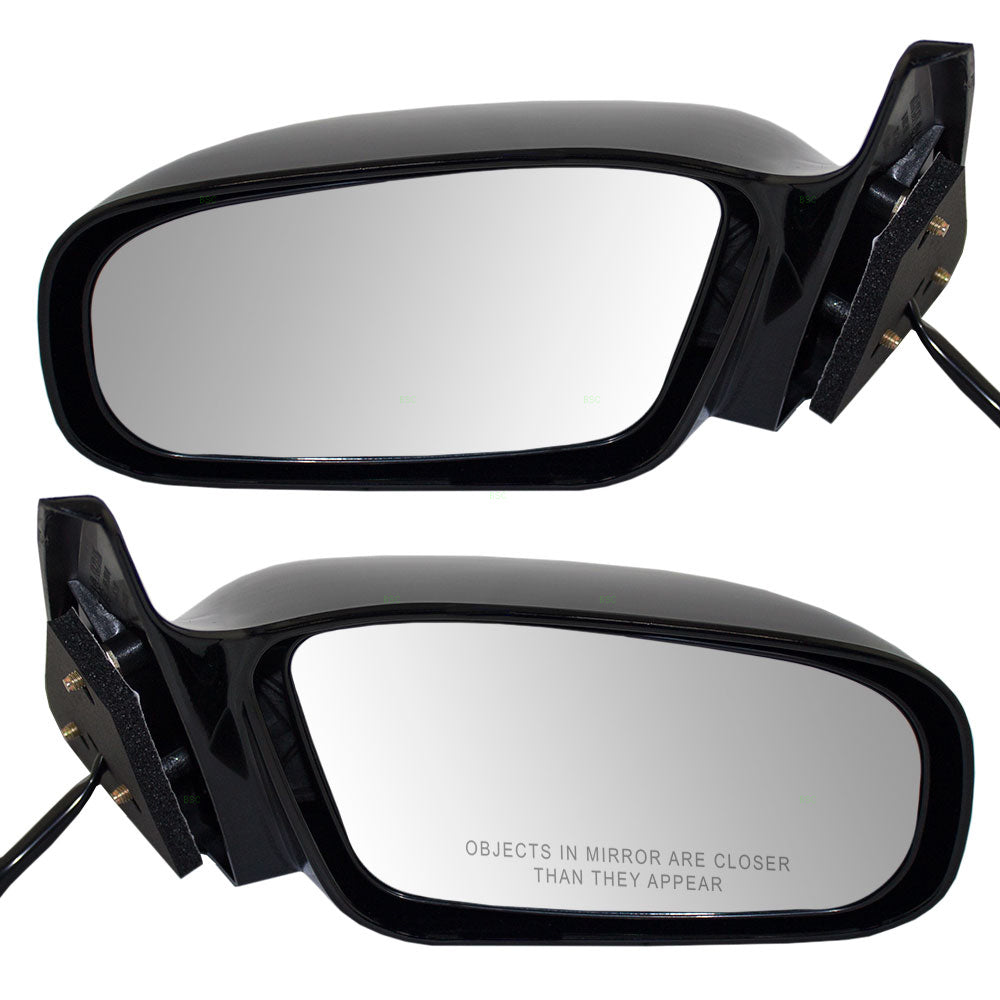 Brock Replacement Set Driver and Passenger Power Side View Mirrors Compatible with 00-05 Eclipse MR611882 MR611890
