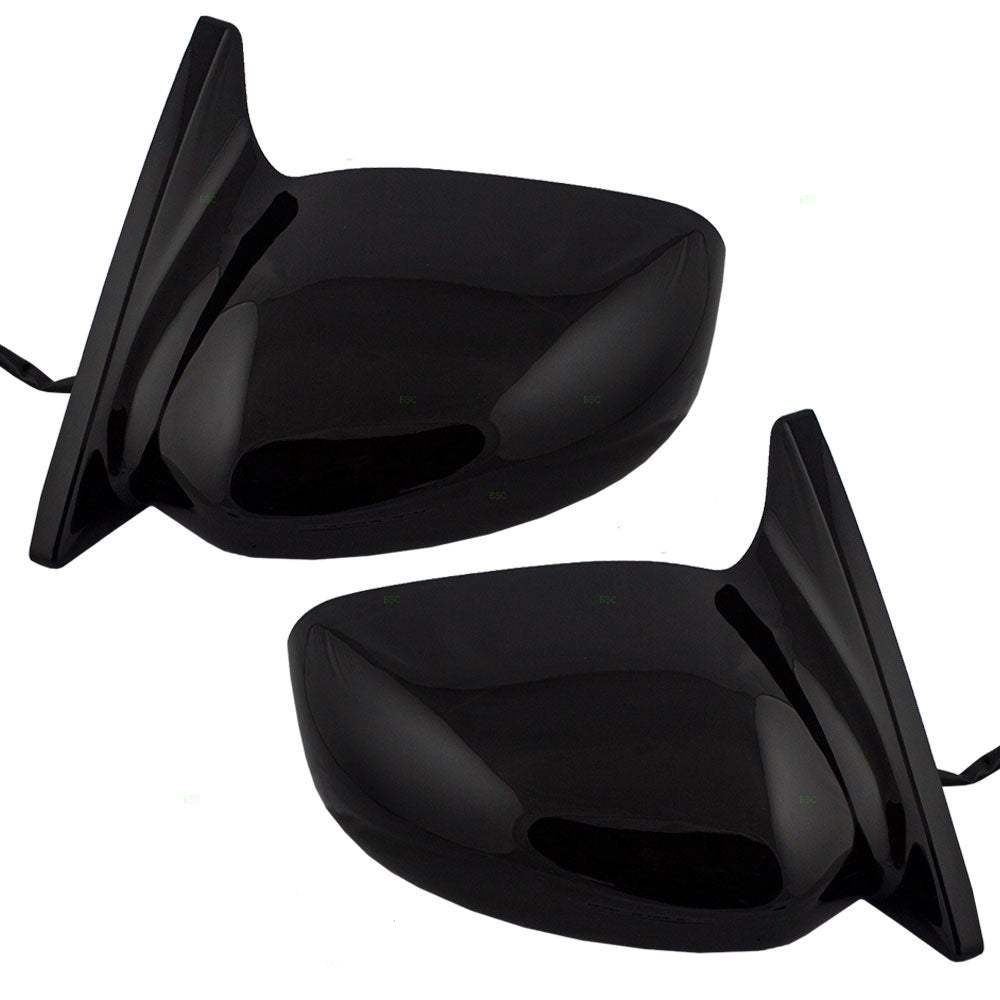Brock Replacement Set Driver and Passenger Power Side View Mirrors Compatible with 00-05 Eclipse MR611882 MR611890