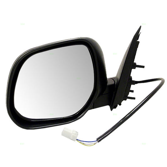 Brock Replacement Drivers Power Side View Mirror Ready-to-Paint Compatible with 07-09 Outlander SUV 7632A063