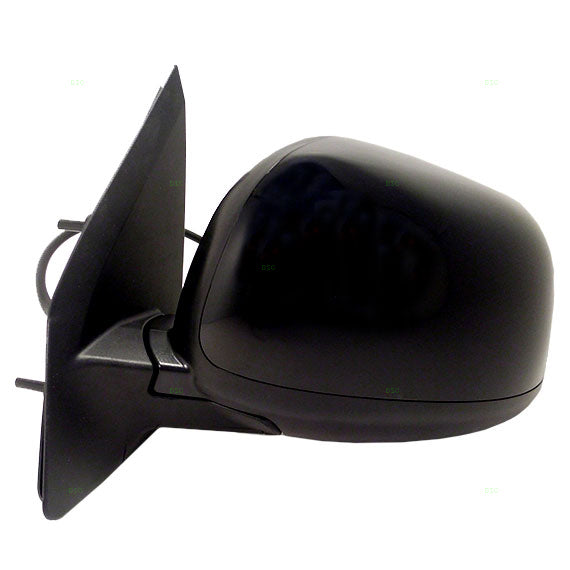 Brock Replacement Drivers Power Side View Mirror Ready-to-Paint Compatible with 07-09 Outlander SUV 7632A063