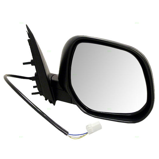 07 08 09 Mitsubishi Outlander Passengers Side View Power Mirror Ready-to-Paint
