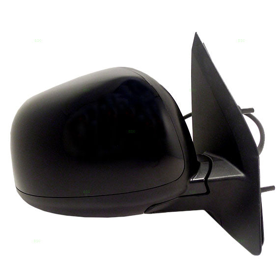 07 08 09 Mitsubishi Outlander Passengers Side View Power Mirror Ready-to-Paint