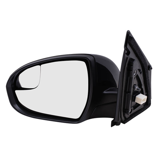 Brock Replacement Driver Power Side Mirror Heated Signal Compatible with 2016-2018 Tucson