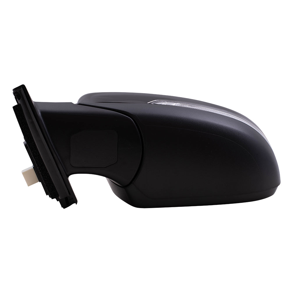 Brock Replacement Driver Power Side Mirror Heated Signal Compatible with 2016-2018 Tucson