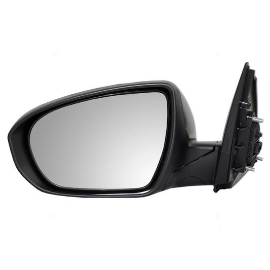 Brock Replacement Drivers Power Side View Mirror Heated Signal Compatible with 2014-2015 Optima 876104C501 876104C510