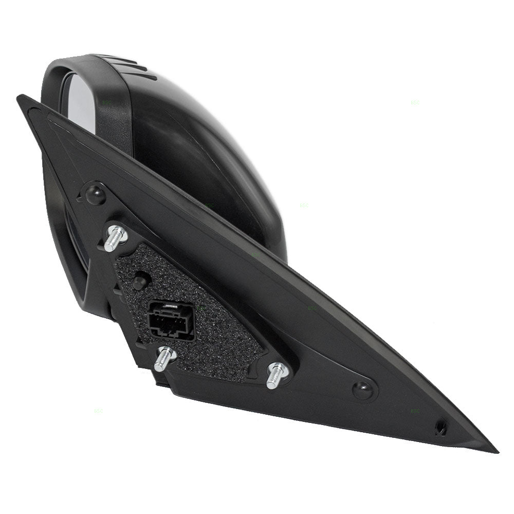Brock Replacement Drivers Power Side View Mirror Heated Signal Compatible with 2014-2015 Optima 876104C501 876104C510
