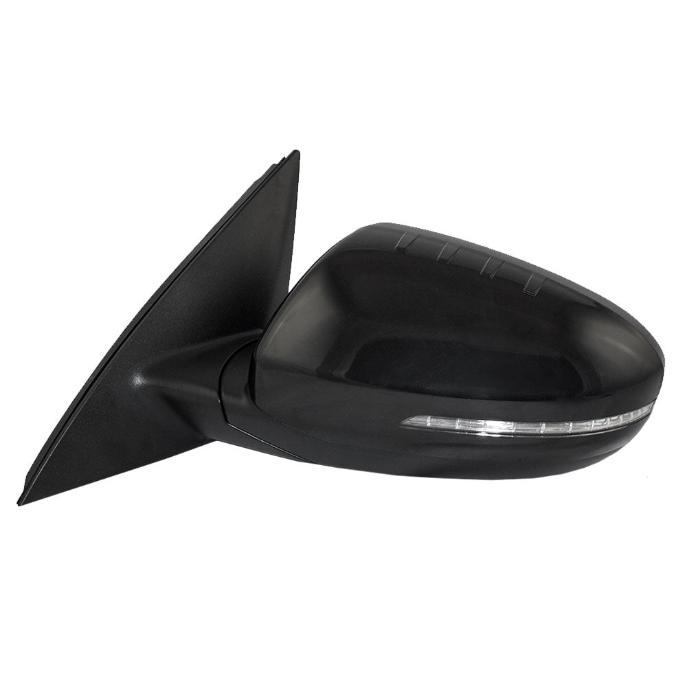 Brock Replacement Drivers Power Side View Mirror Heated Signal Power Folding Compatible with 14-15 Optima (models built in the USA ONLY) 876104C510