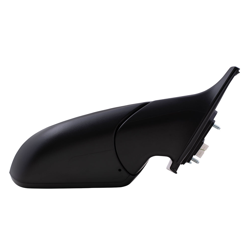 Brock Replacement Set Power Mirrors Heated with Blind Spot Glass Compatible with 2017 2018 Elantra Sedan