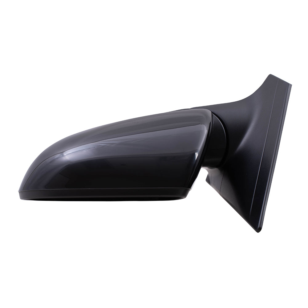 Brock Replacement Driver Power Mirror Heated with Blind Spot Glass Compatible with 2017 2018 Elantra Sedan
