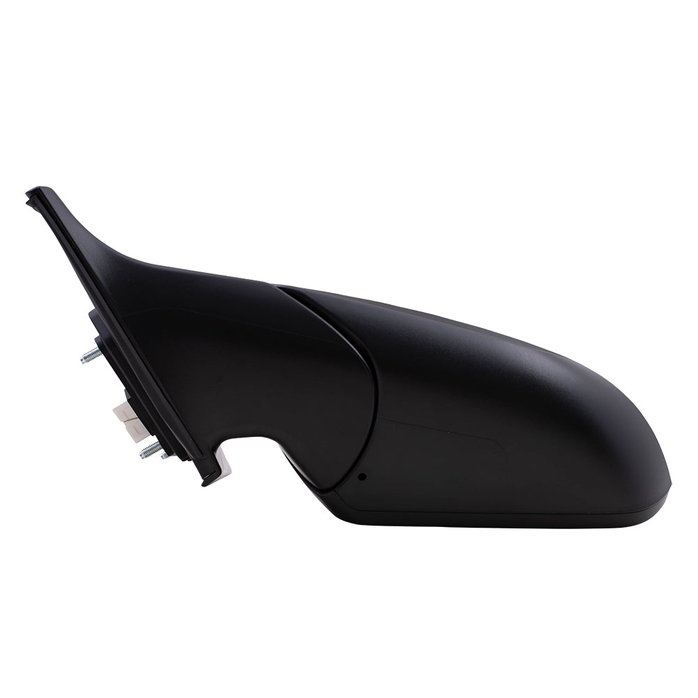 Brock Replacement Driver Power Mirror Heated with Blind Spot Glass Compatible with 2017 2018 Elantra Sedan