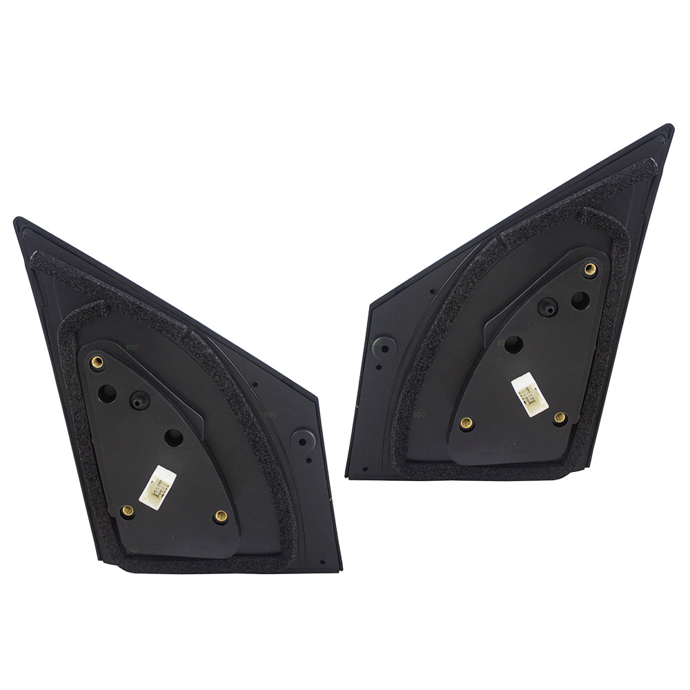Brock Replacement Pair Set Side View Power Mirrors Heated Signal Compatible with 13-17 Elantra GT 87610-A5220 87620-A5200