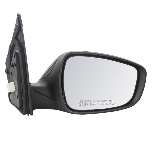 Brock Replacement Passengers Side View Power Mirror Heated Signal Compatible with 13-17 Elantra GT 87620-A5200