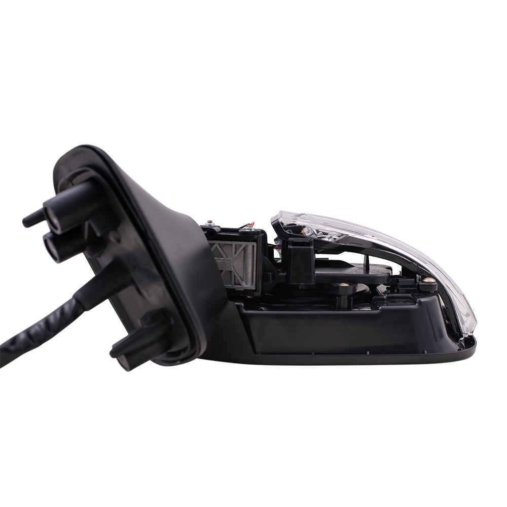 Brock Replacement Driver Power Side Mirror Heated Signal Blind Spot Detection Compatible with 2018-2019 Outback Legacy