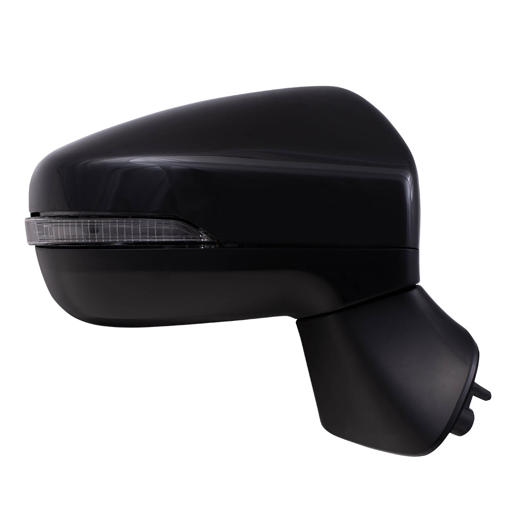 Brock Replacement Passenger Power Side Mirror Heated Signal Blind Spot Detection Compatible with 2018-2019 Outback Legacy