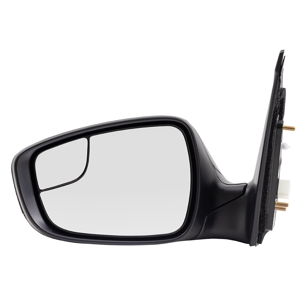 Brock Replacement Power Side View Mirror Compatible with 13-17 Elantra GT Drivers Heated 87610-A5380 87610A5380