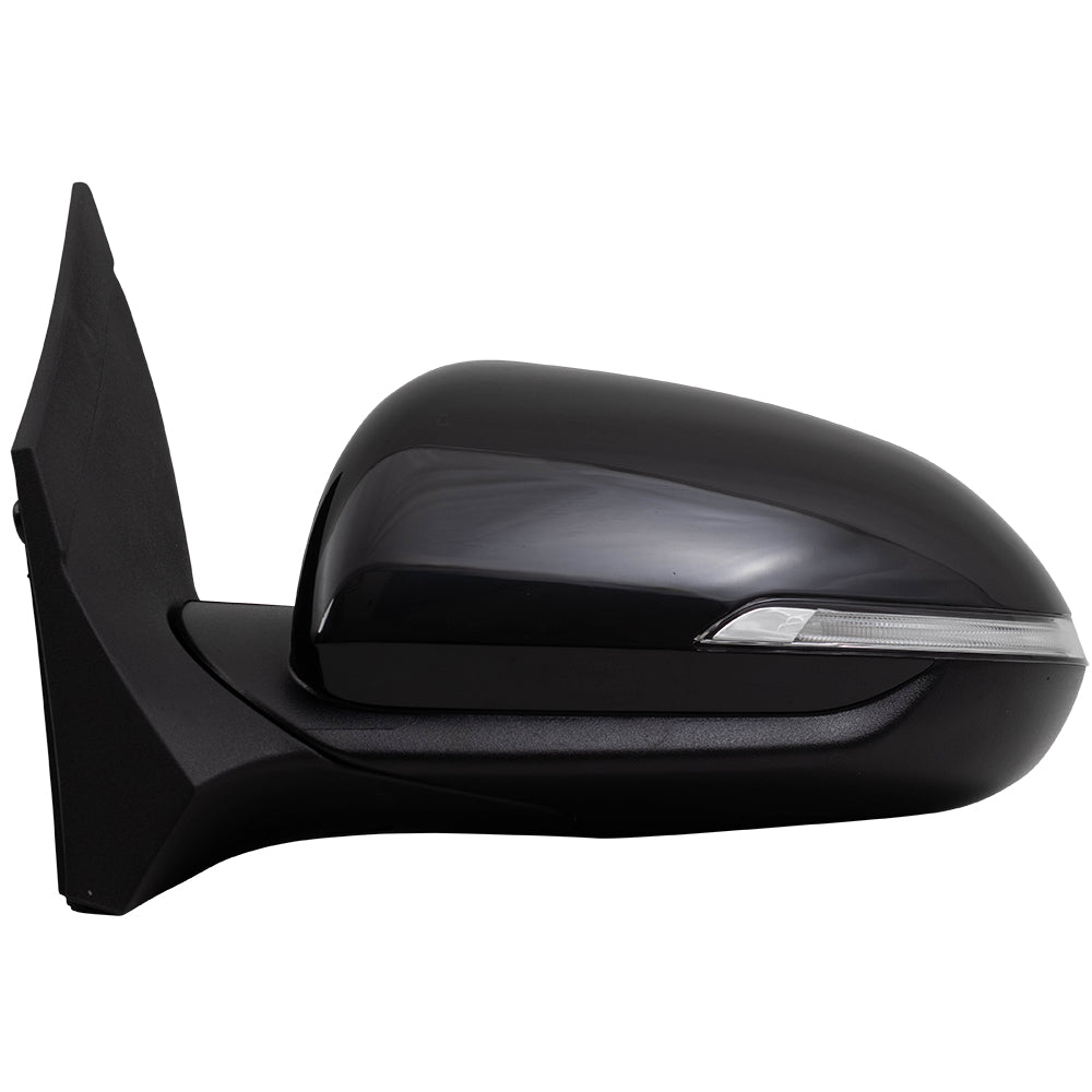 Brock Replacement Pair Side View Power Mirrors Compatible with 2018-2019 Accent Sedan Set Heated Signal Spotter Glass 87610J0110 87620J0070
