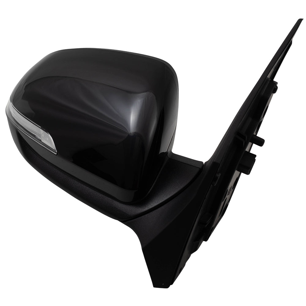 Brock Replacement Side View Power Mirror Compatible with 2018-2019 Accent Sedan Passengers Heated Signal Right 87620-J0070 87620J0070