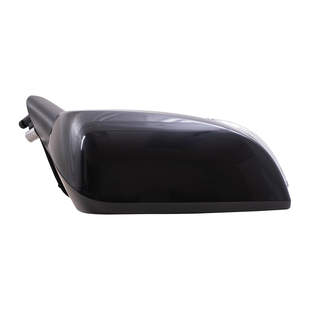 Brock Replacement Driver and Passenger Side Power Mirrors Paint to Match Black with Heat, Signal and Blind Spot Detection Compatible with 2016-2020 WRX & 2016 Crosstrek Hybrid