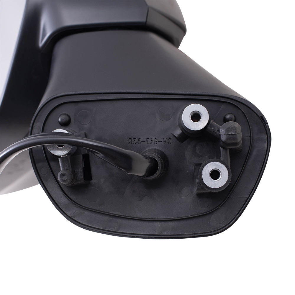 Brock Replacement Driver Side Power Mirror Paint to Match Black with Heat, Signal and Blind Spot Detection Compatible with 2016-2020 WRX & 2016 Crosstrek Hybrid