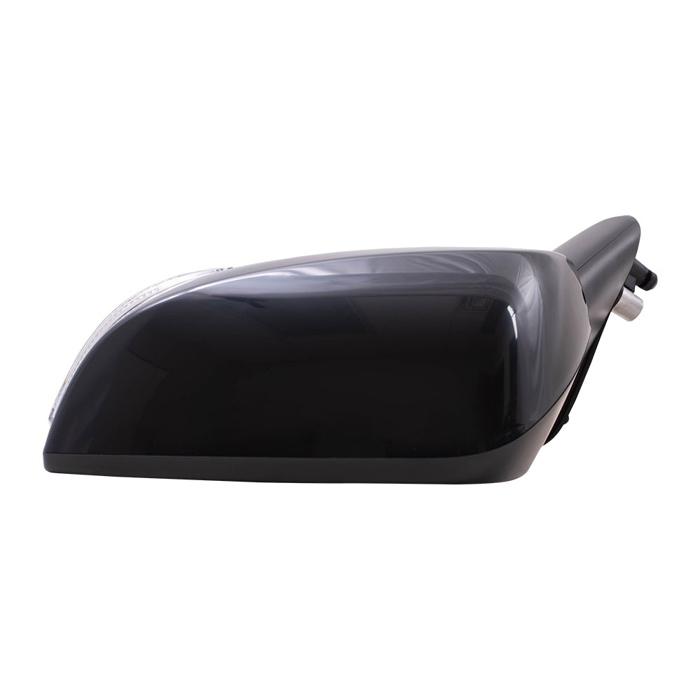 Brock Replacement Driver Side Power Mirror Paint to Match Black with Heat, Signal and Blind Spot Detection Compatible with 2016-2020 WRX & 2016 Crosstrek Hybrid
