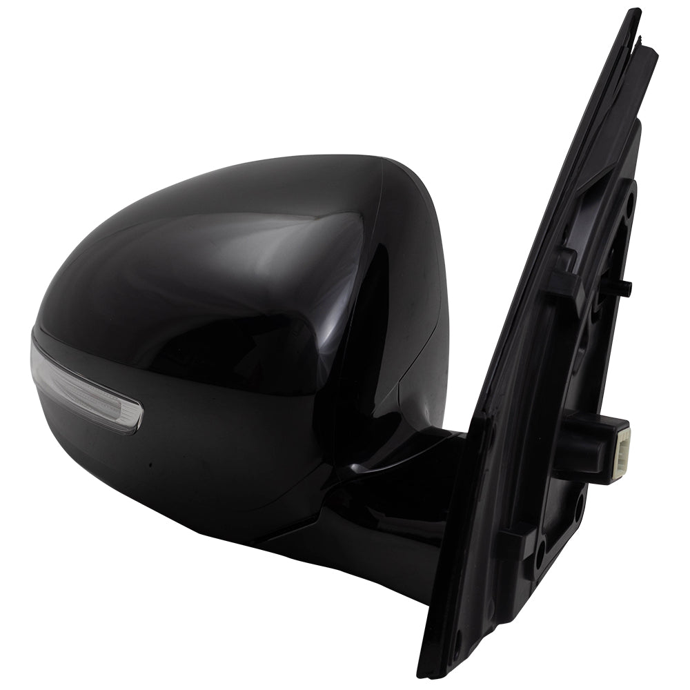 Brock Replacement Pair Set Power Folding Side View Mirrors Heated Signal Blind Spot Detection Compatible with 17-19 Sportage replaces KI1320199 KI1321199 87610D9130 87620D9130