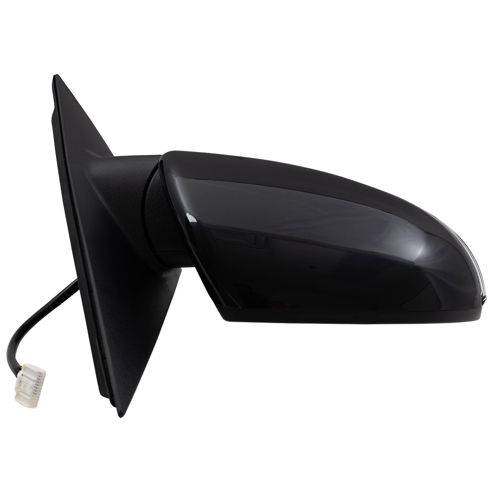 Brock Replacement Pair Side View Power Mirrors Compatible with 2016-2018 Optima Heated Signal Power Folding Driver and Passenger Set Replacement fits 87610D5030 87620D5030