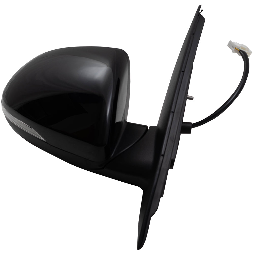Brock Replacement Pair Side View Power Mirrors Compatible with 2016-2018 Optima Heated Signal Power Folding Driver and Passenger Set Replacement fits 87610D5030 87620D5030