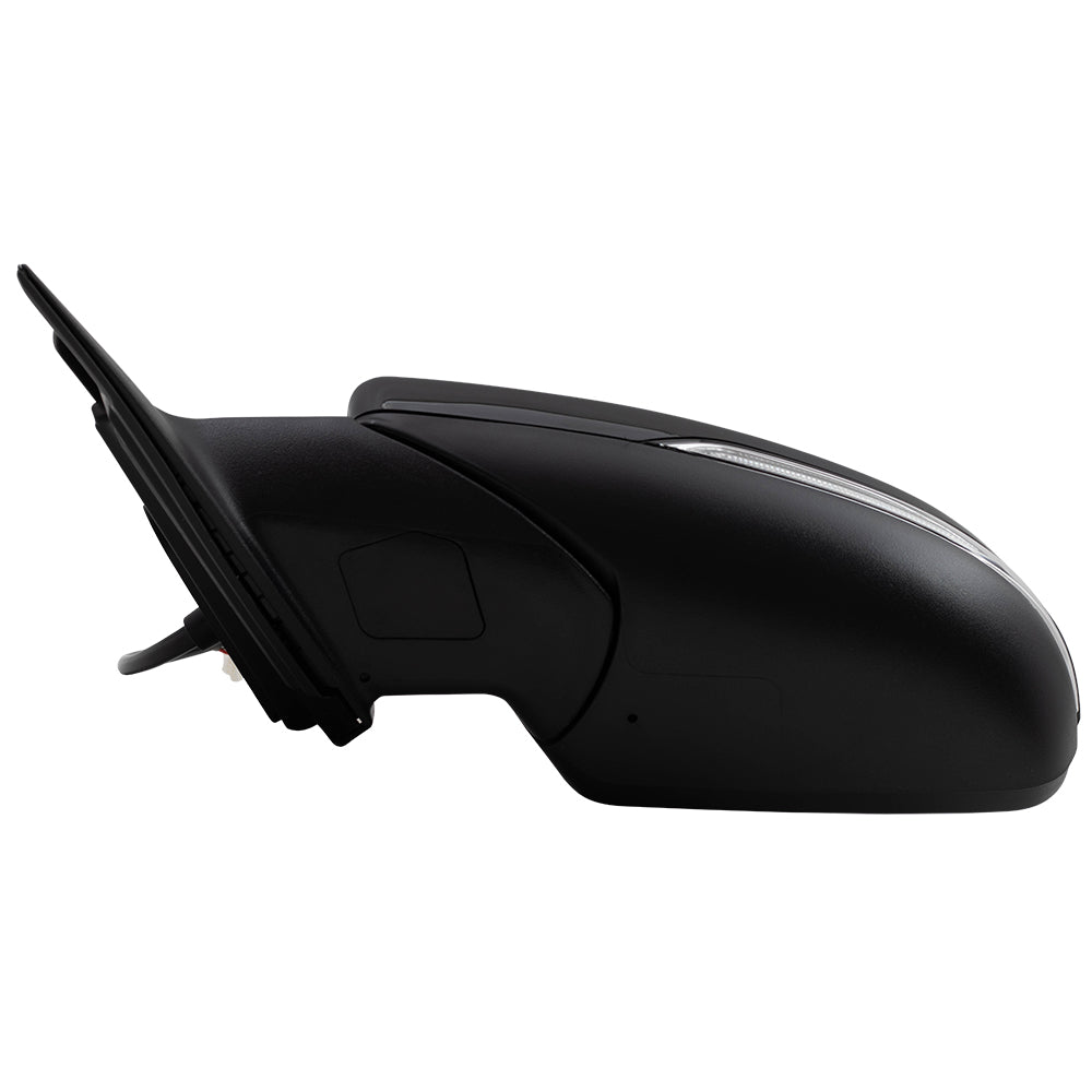 Brock Replacement Side View Power Mirror Compatible with 2016-2018 Optima Heated Signal Power Folding Driver Replacement fits 87610D5030 87610 D5030