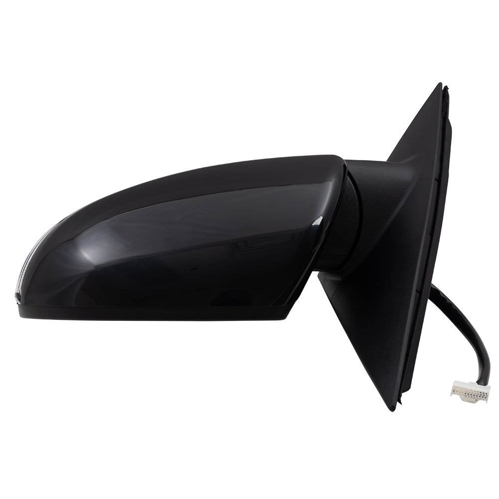 Brock Replacement Side View Power Mirror Compatible with 2016-2018 Optima Heated Signal Power Folding Memory Driver Replacement fits 87610D5040 87610 D5040