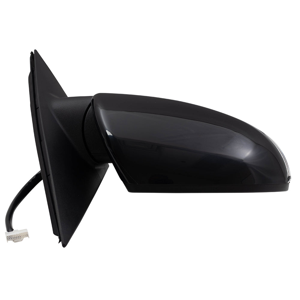 Brock Replacement Side View Power Mirror Compatible with 2016-2018 Optima Heated Signal Power Folding Memory Passenger Replacement fits 87620 D5040 87620D5040