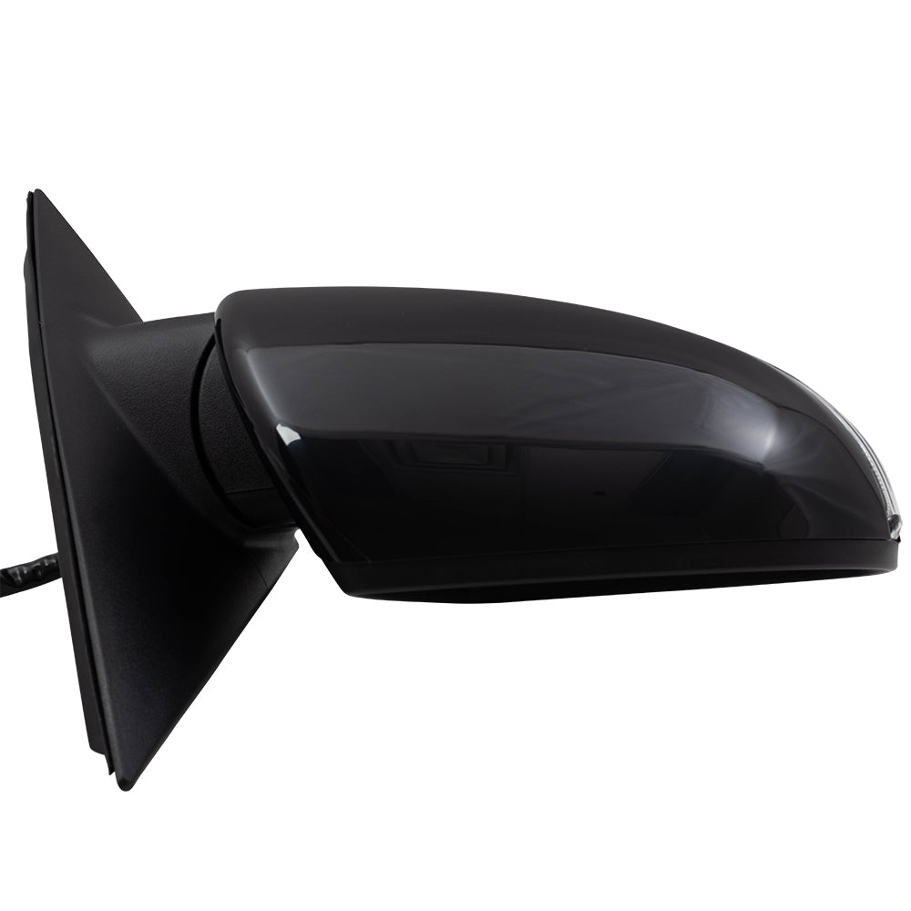 Brock Replacement Pair Side View Power Mirrors Compatible with 2016-2018 Optima Heated Signal Power Folding Memory Blind Spot Detection Set Replacement fits 87610D5050 87620D5050