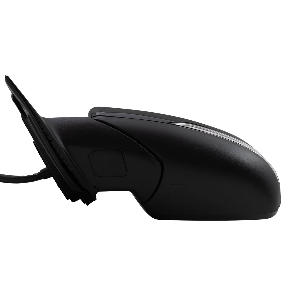 Brock Replacement Side View Mirror Compatible with 2016-2018 Optima Driver Heated Signal Power Folding Memory Blind Spot Detection Replaces 87610D5050 87610 D5050
