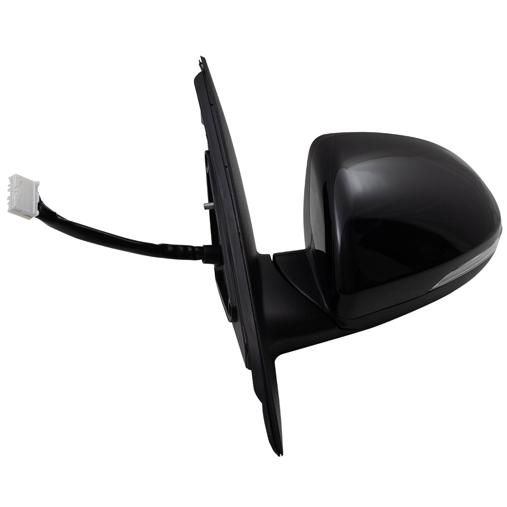 Brock Replacement Side View Mirror Compatible with 2016-2018 Optima Driver Heated Signal Power Folding Memory Blind Spot Detection Replaces 87610D5050 87610 D5050