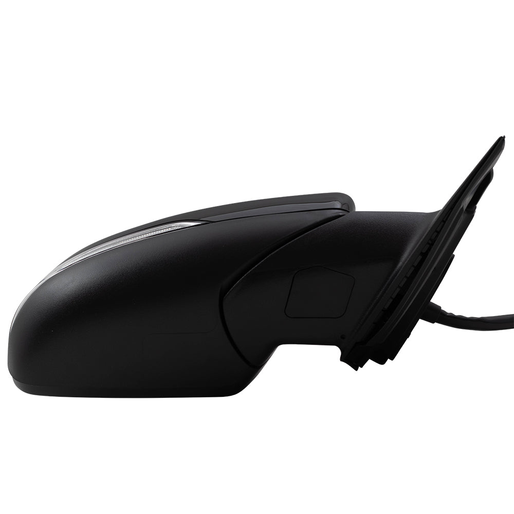 Brock Replacement Side View Power Mirror Compatible with 2016-2018 Optima Passenger Heated Signal Power Folding Memory Blind Spot Detection Replaces 87620D5050 87620 D5050