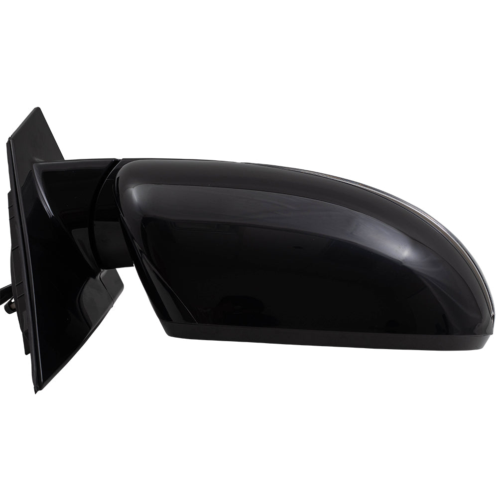 Brock Replacement Pair Side View Mirrors Compatible with 2016-2018 Sorento Driver and Passenger Set Replacement Heated Signal Memory Power Folding Blind Spot Detection fits 87610C6010 87620C6010