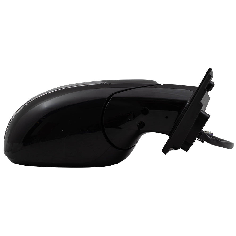 Brock Replacement Pair Side View Mirrors Compatible with 2016-2018 Sorento Driver and Passenger Set Replacement Heated Signal Memory Power Folding Blind Spot Detection fits 87610C6010 87620C6010