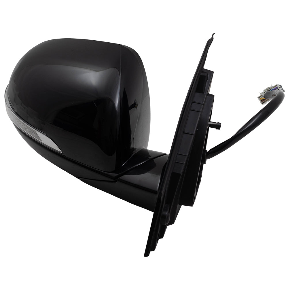 Brock Replacement Pair Side View Mirrors Compatible with 2016-2018 Sorento Driver and Passenger Set Replacement Heated Signal Memory Power Folding Blind Spot Detection fits 87610C6010 87620C6010
