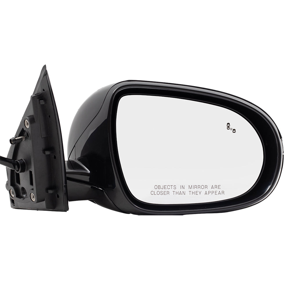 Brock Replacement Side View Mirror Compatible with 2016-2018 Sorento Passenger Replacement Heated Signal Memory Power Folding Blind Spot Detection fits 87620C6010 87620 C6010