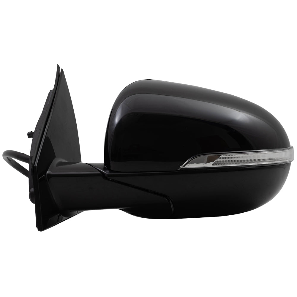 Brock Replacement Side View Mirror Compatible with 2016-2018 Sorento Driver Replacement Heated Signal Power Folding Blind Spot Detection fits 87610C6150 87610 C6150