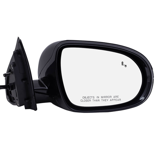 Brock Replacement Side View Mirror Compatible with 2016-2018 Sorento Passenger Replacement Heated Signal Power Folding Blind Spot Detection fits 87620 C6150 87620C6150