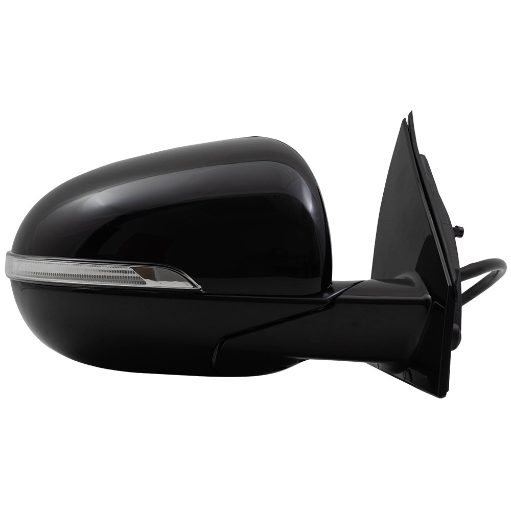 Brock Replacement Side View Mirror Compatible with 2016-2018 Sorento Passenger Replacement Heated Signal Power Folding Blind Spot Detection fits 87620 C6150 87620C6150