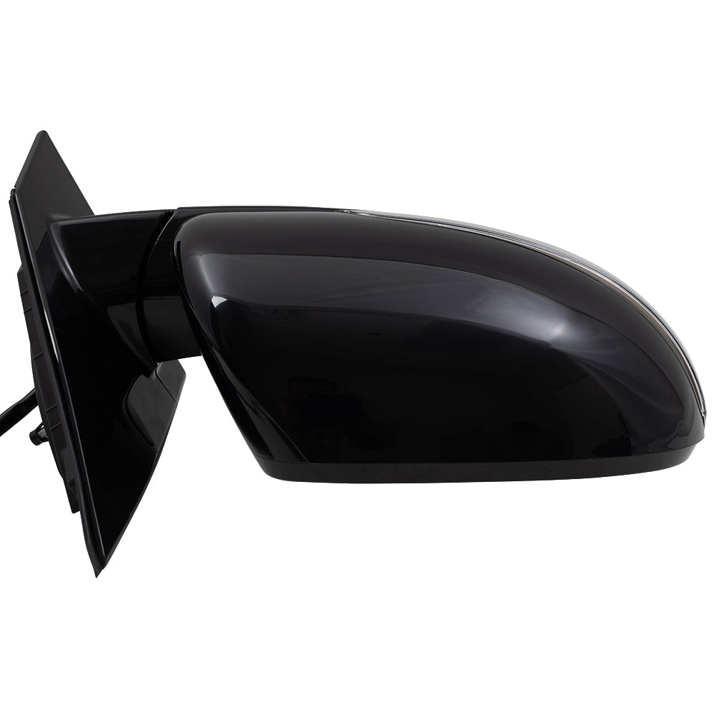 Brock Replacement Side View Mirror Compatible with 2016-2018 Sorento Passenger Replacement Heated Signal Power Folding Blind Spot Detection fits 87620 C6150 87620C6150