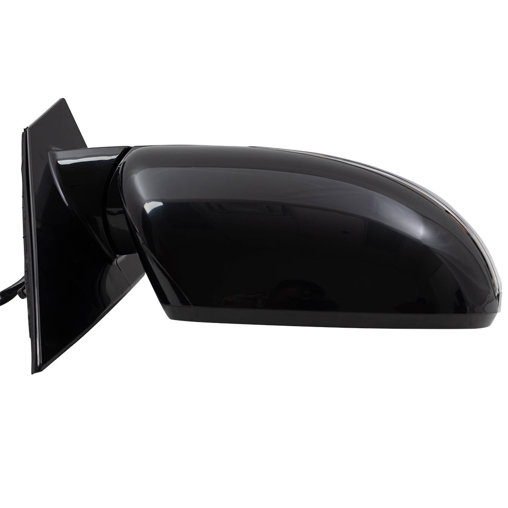 Brock Replacement Pair Side View Mirrors Compatible with 2016-2018 Sorento Driver and Passenger Set Replacement Power Heated Signal Blind Spot Detection fits 87610C6220 87620C6220