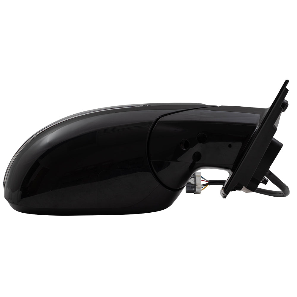 Brock Replacement Pair Side View Mirrors Compatible with 2016-2018 Sorento Driver and Passenger Set Replacement Power Heated Signal Blind Spot Detection fits 87610C6220 87620C6220