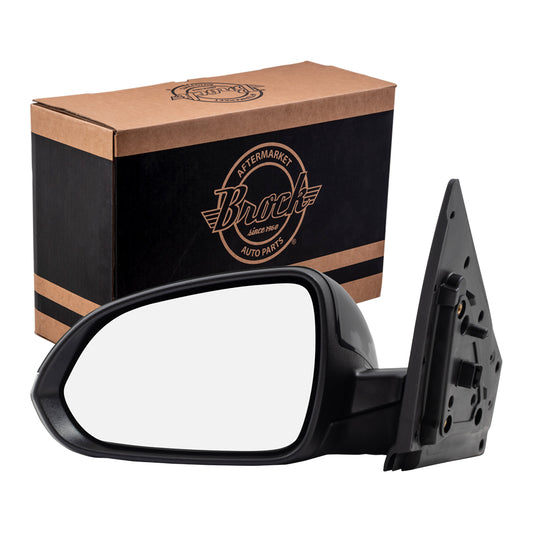 Brock Replacement Side View Mirror Compatible with 2018-2020 Rio Driver Power Heated Signal fits 87610H9160 87610 H9160