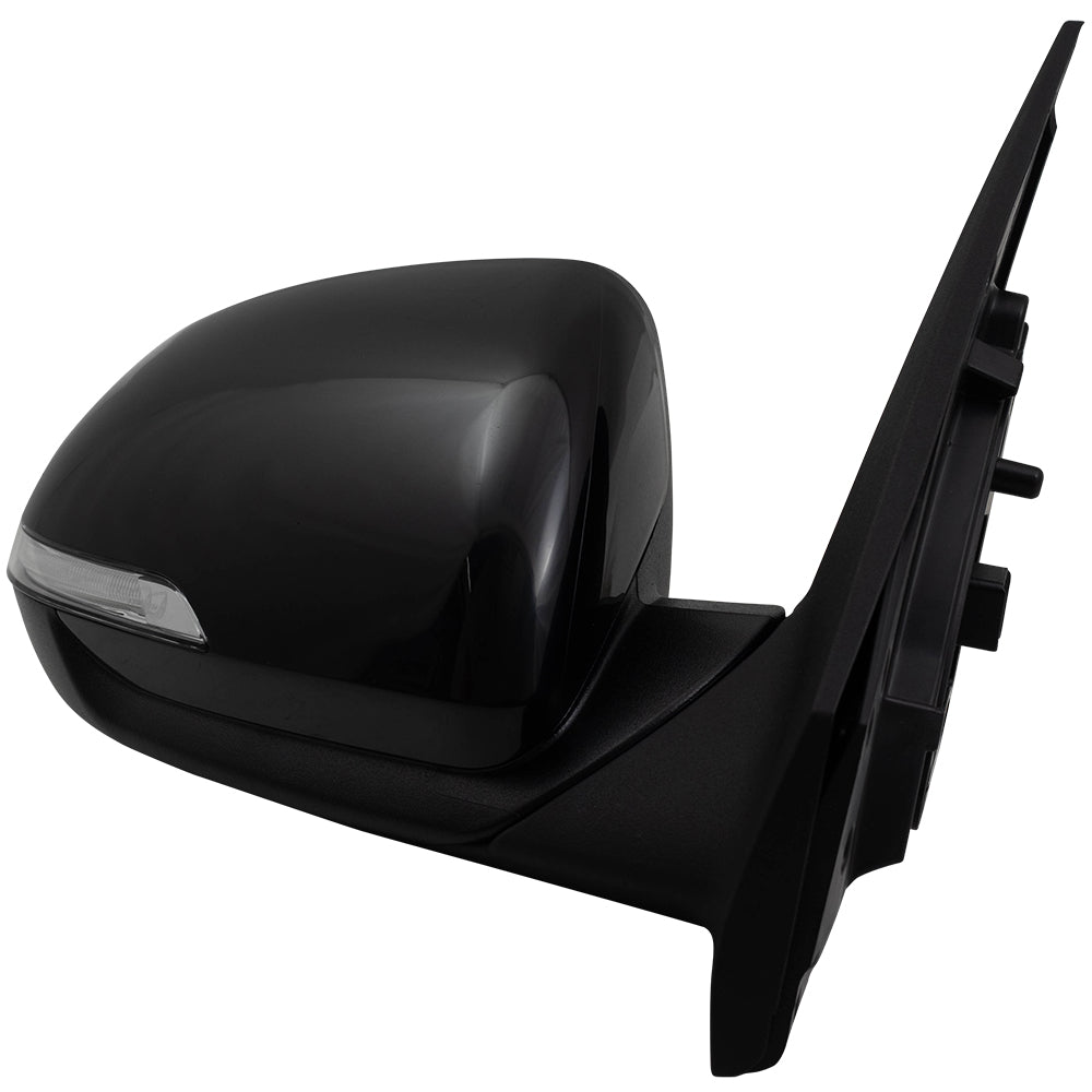 Brock Replacement Pair Side View Mirrors Compatible with 2018-2020 Rio Driver and Passenger Power Heated Signal fits 87610H9160 87620H9020